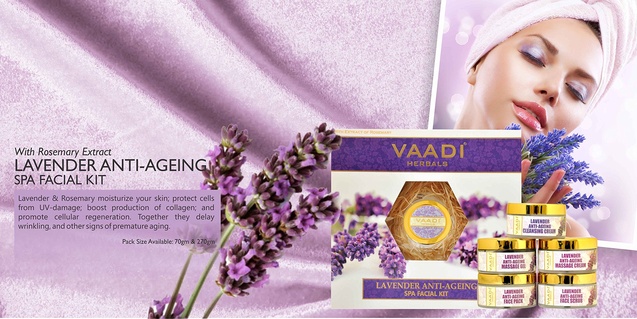 Vaadi Herbals Lemongrass Anti-Pigmentation Face Pack for Brightening & Even Skin Tone - 70g | Natural Dark Spot Remover for Face | Perfect for Daily Skincare & Acne-Prone Skin