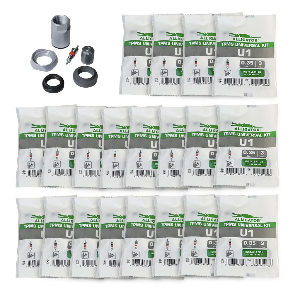Universal TPMS Service Kit for Alligator U1 - Tire Pressure Monitoring System Tool for Cars, Trucks & SUVs - Perfect for Auto Shops & DIY Tire Maintenance