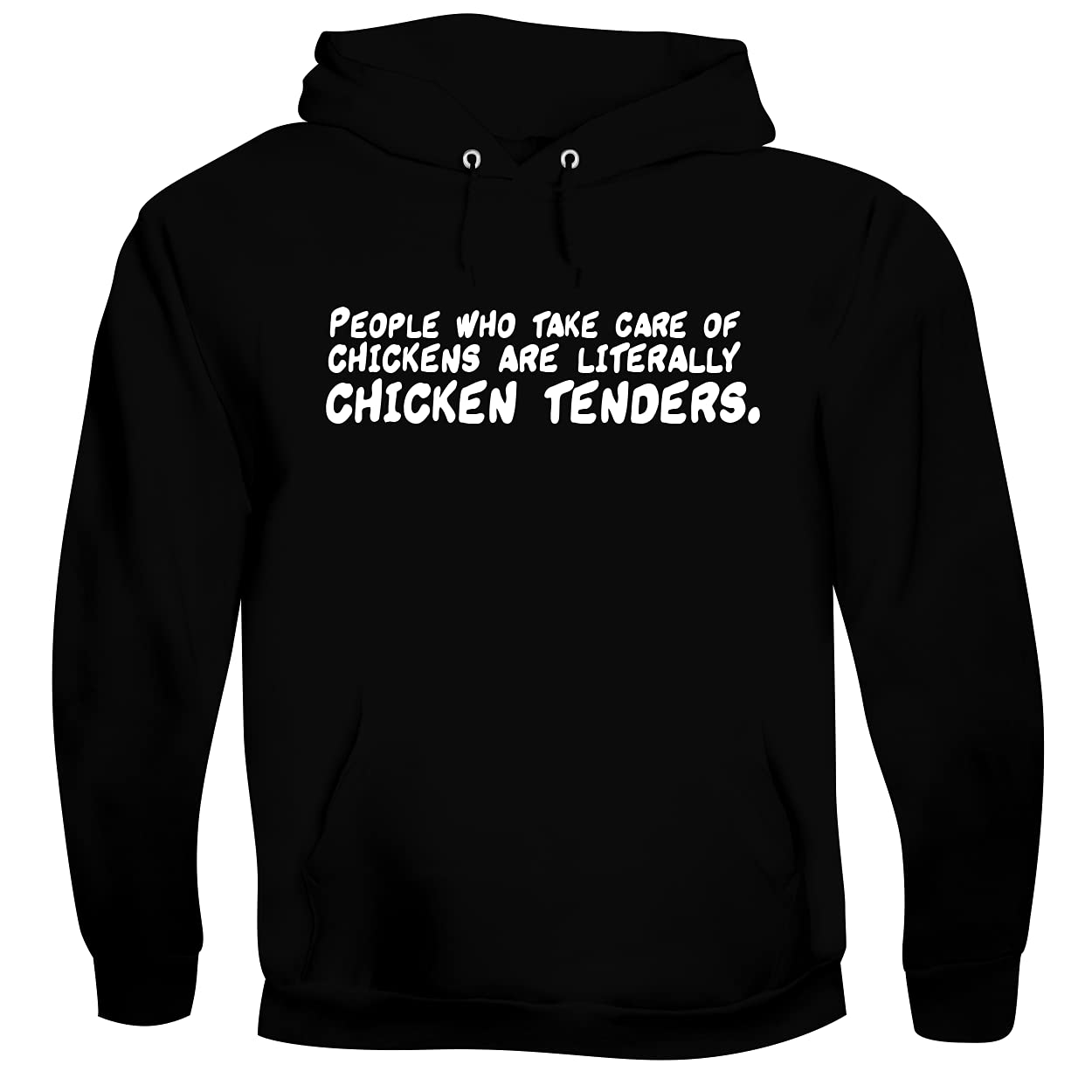 Chicken Tenders Hoodie - Men's Soft & Comfortable Pullover Sweatshirt for Poultry Farmers & Chicken Lovers | Perfect for Farm Work, Backyard Chicken Care & Casual Wear