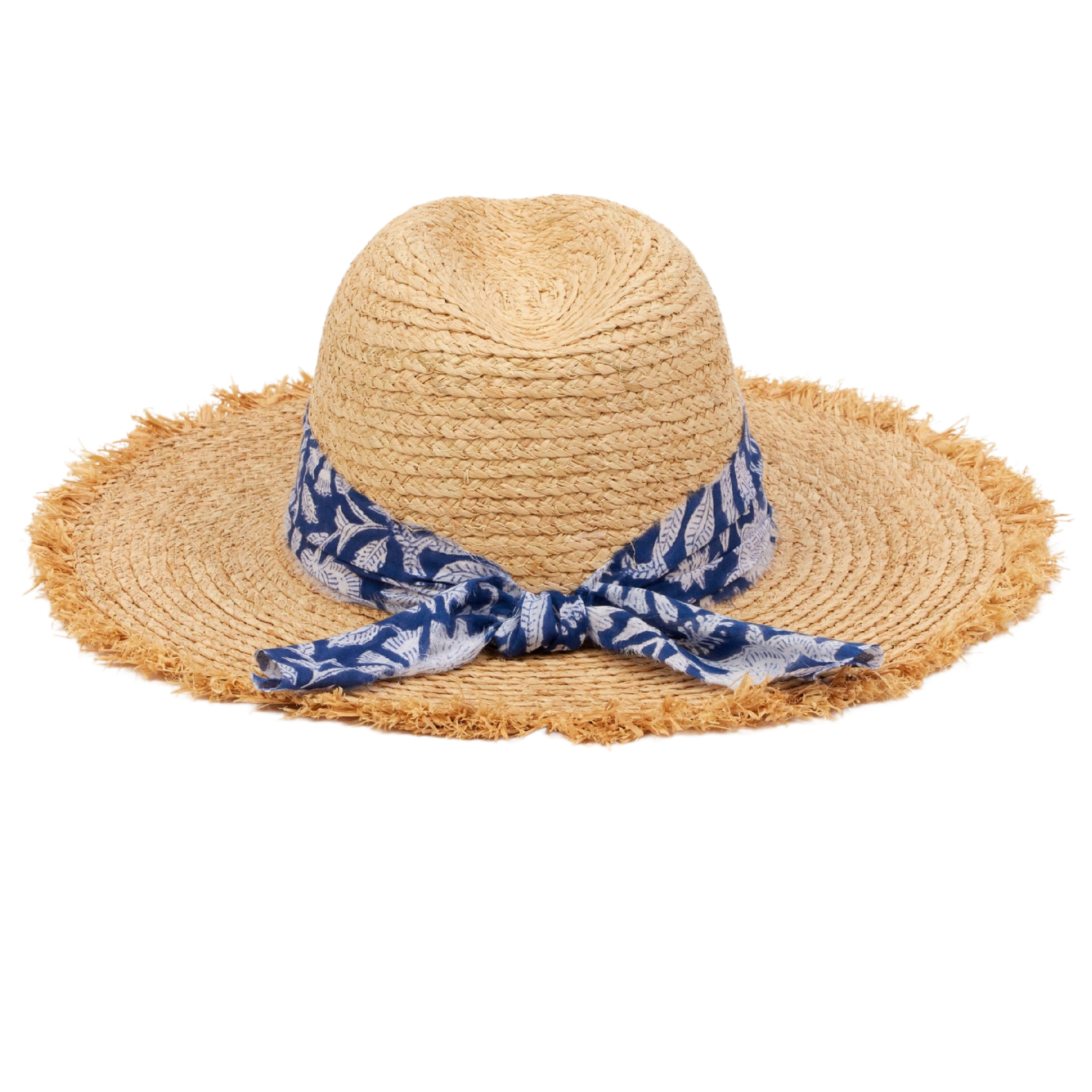 Stylish Breezy Continental Raffia Hat for Women - Summer Beach Sun Hat with Wide Brim - Perfect for Vacations, Pool Parties & Outdoor Adventures