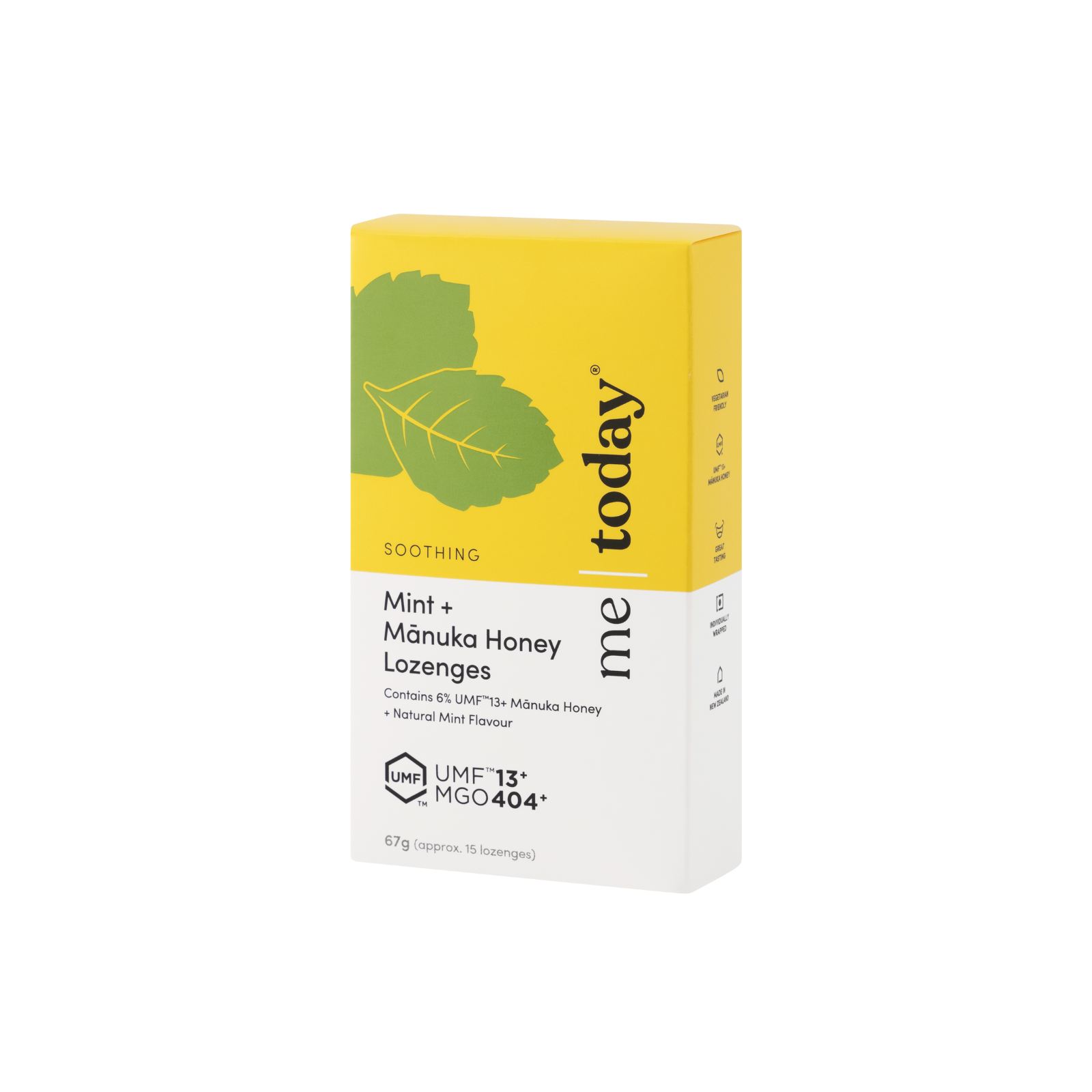 Soothing Mint and Manuka Honey Lozenges for Sore Throat Relief - Natural Cough Drops for Adults & Kids - Perfect for Cold, Flu & Allergy Season
