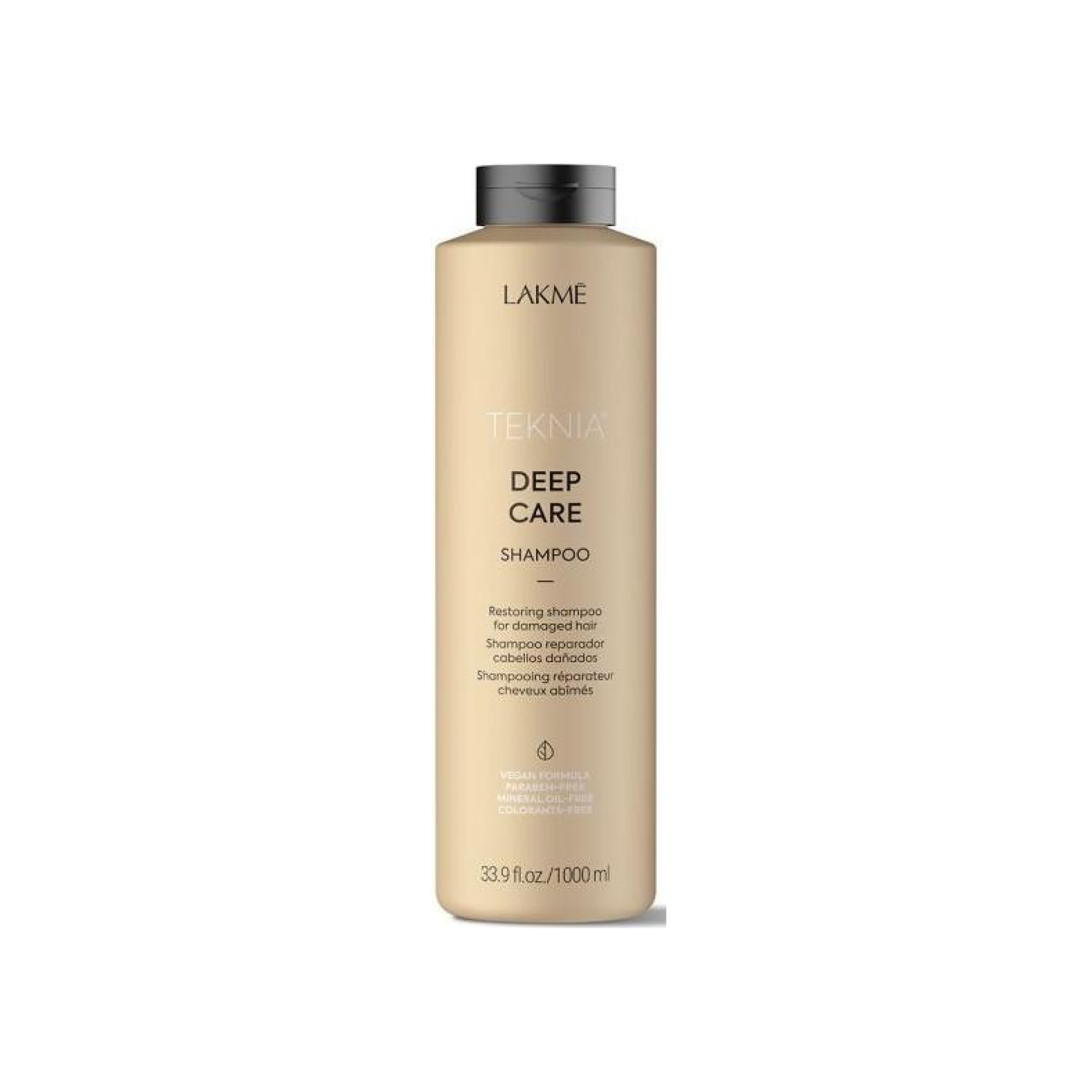 Deep Care Shampoo for Dry Damaged Hair - Sulfate Free Moisturizing Shampoo with Argan Oil & Keratin - Repair & Hydrate Hair for Women & Men - Perfect for Daily Use & Color Treated Hair