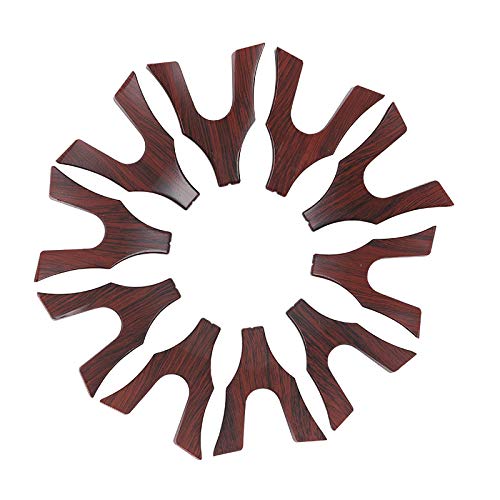 Professional Guzheng Bridges - Set of 21 Ceramic String Supports for Chinese Zither | Perfect for Guzheng Maintenance, Replacement & Performance Enhancement