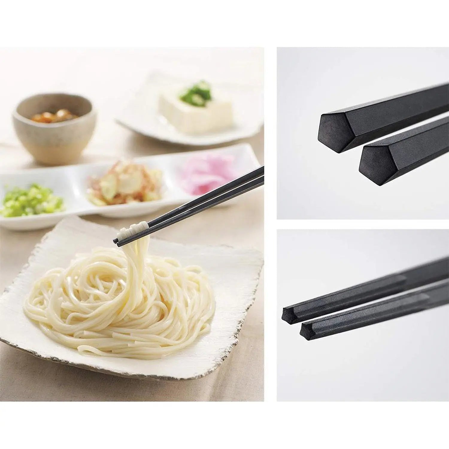 Akebono SPS Resin Serving Chopsticks 30cm - Heat Resistant Japanese Cooking Utensils for Sushi, Hot Pot, and Asian Dining - Perfect for Restaurants and Home Kitchens