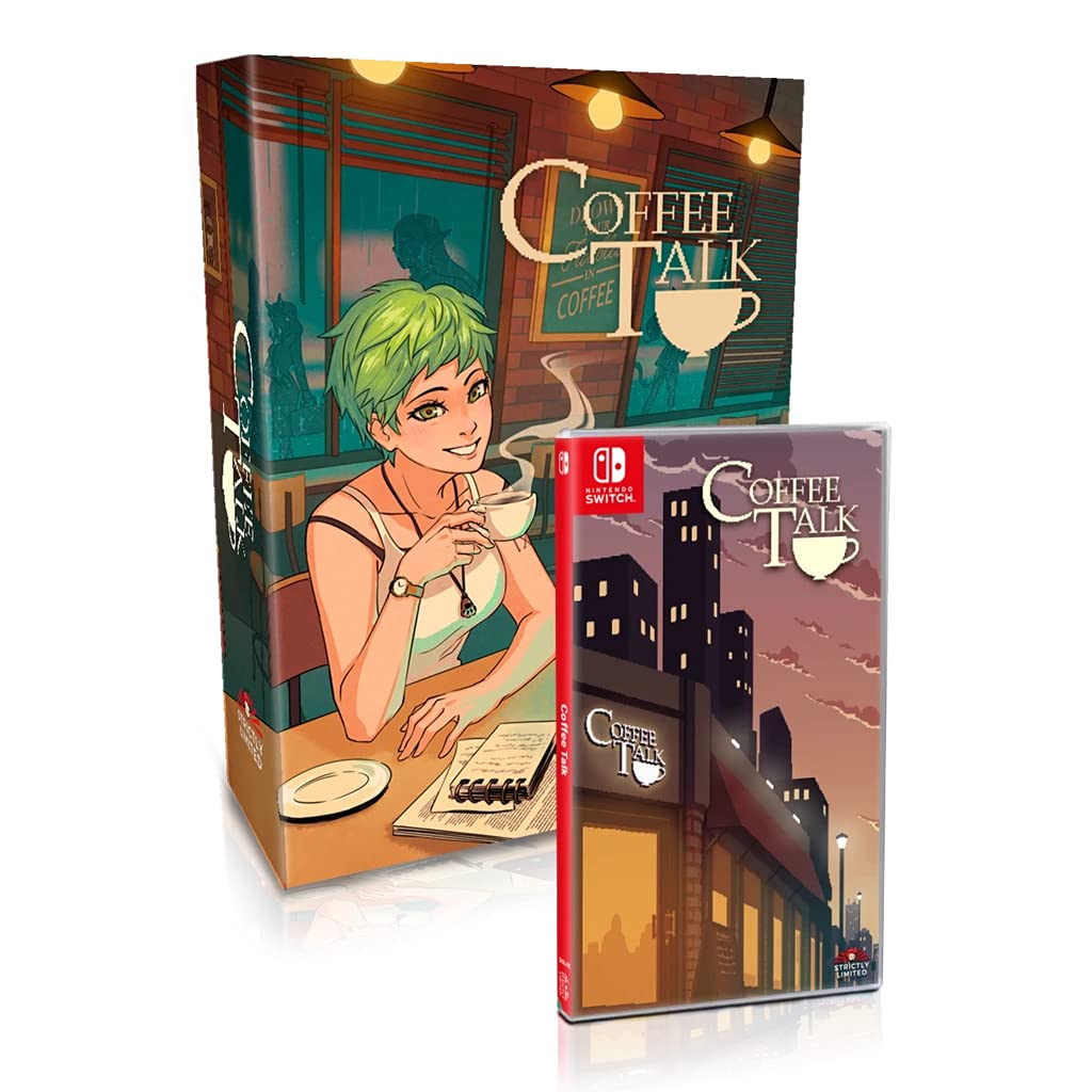 Coffee Talk: Collector's Edition - Limited Edition Nintendo Switch Game - Story-Rich Visual Novel for Relaxing & Gaming Nights - Perfect for Coffee Lovers & Anime Fans