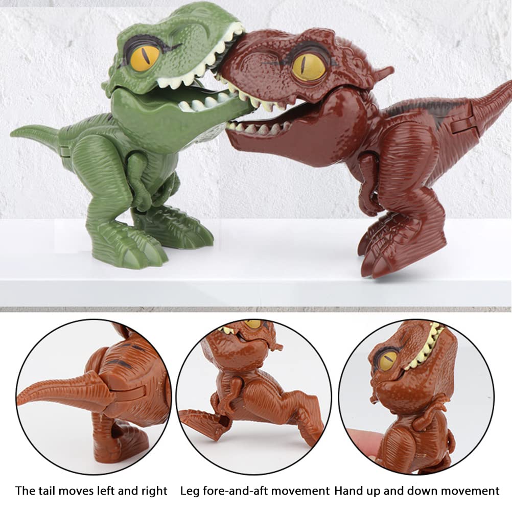 Dinosaur Egg Toy for Kids - 4Pcs Interactive Finger Biting Dinosaur Game Set, Fun Educational Toy for Children's Party & Classroom Activities