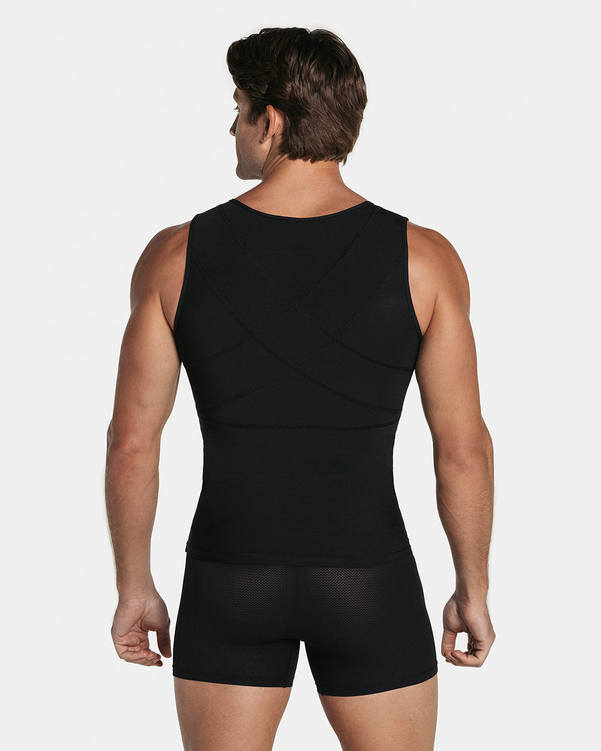 Post-Surgical Compression Vest for Men - Firm Support & Recovery Garment - Ideal for Post-Op Healing, Liposuction, and Tummy Tuck Recovery