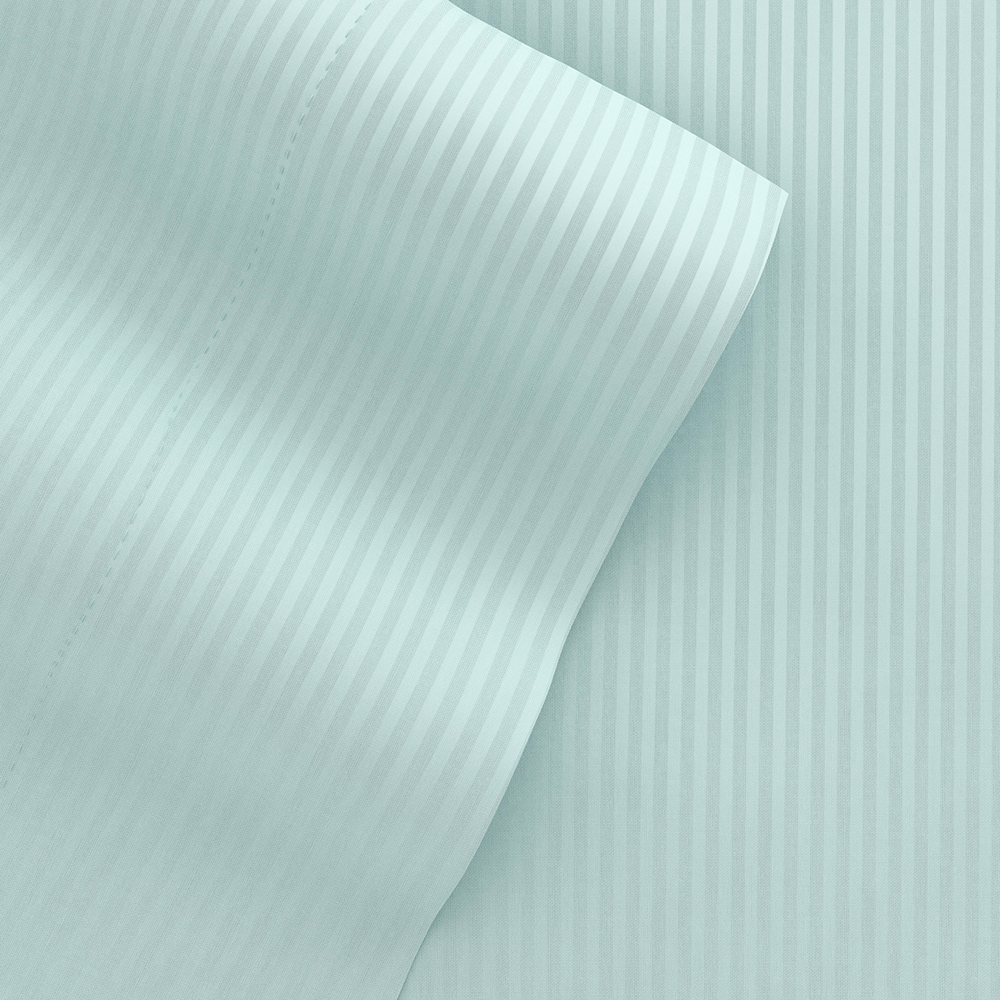 Premium Striped Embossed 4-Piece Sheet Set - Soft Breathable Bedding for Queen/King Size - Perfect for Master Bedroom, Guest Room & Dorm Comfort