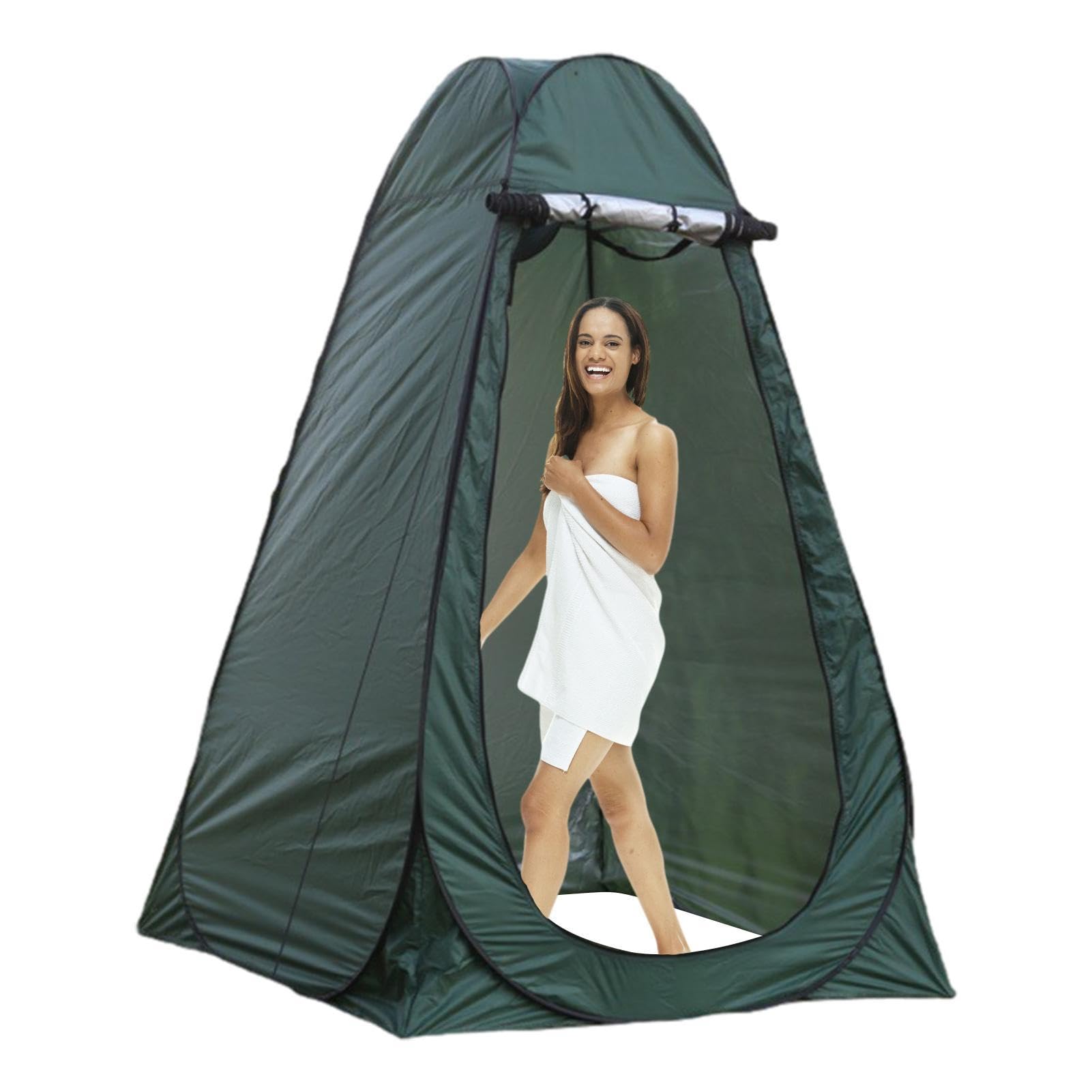 Decorhome Pop-Up Privacy Shower Tent - 47.24 Inch Portable & Foldable Changing Room for Camping, Hiking, Beach - Lightweight Outdoor Dressing Shelter with Rain Protection - Perfect for Camping Trips, Beach Days & Outdoor Adventures