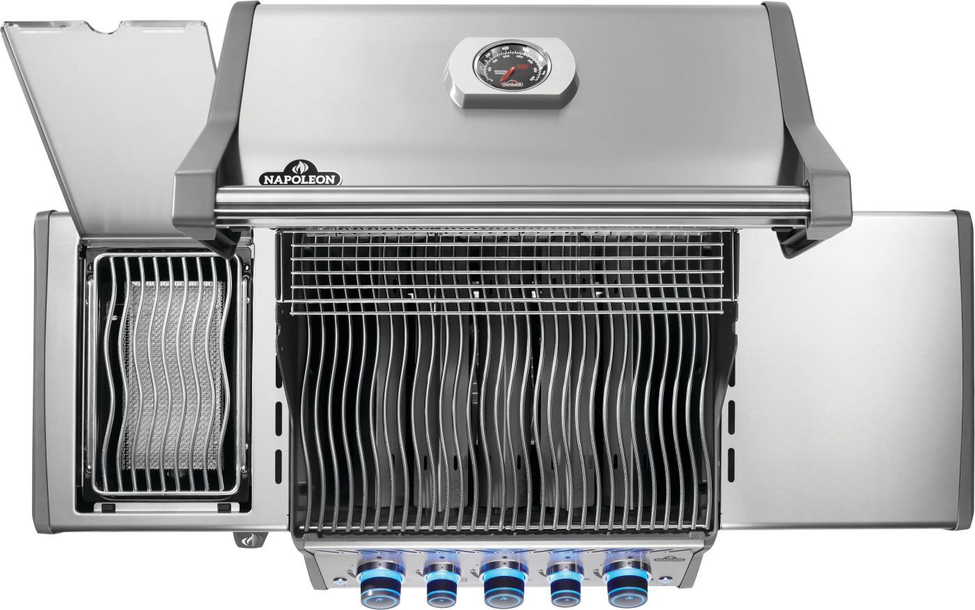 Napoleon Rogue PRO S 425 RSIB Gas Grill - Premium Stainless Steel Outdoor BBQ Grill for Backyard, Patio & Tailgating | Perfect for Grilling Steaks, Burgers & Vegetables