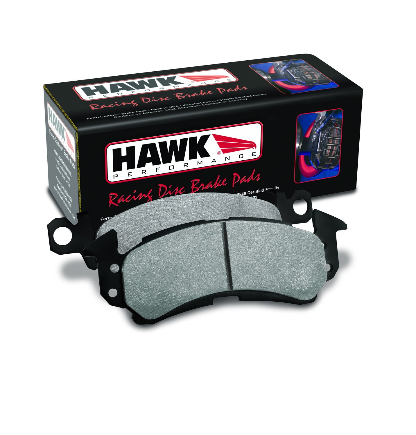 HB118V.560 Premium Disc Brake Pads - High Performance Ceramic Brake Pads for Smooth & Quiet Stopping | Perfect for Daily Commuting, City Driving & Highway Use