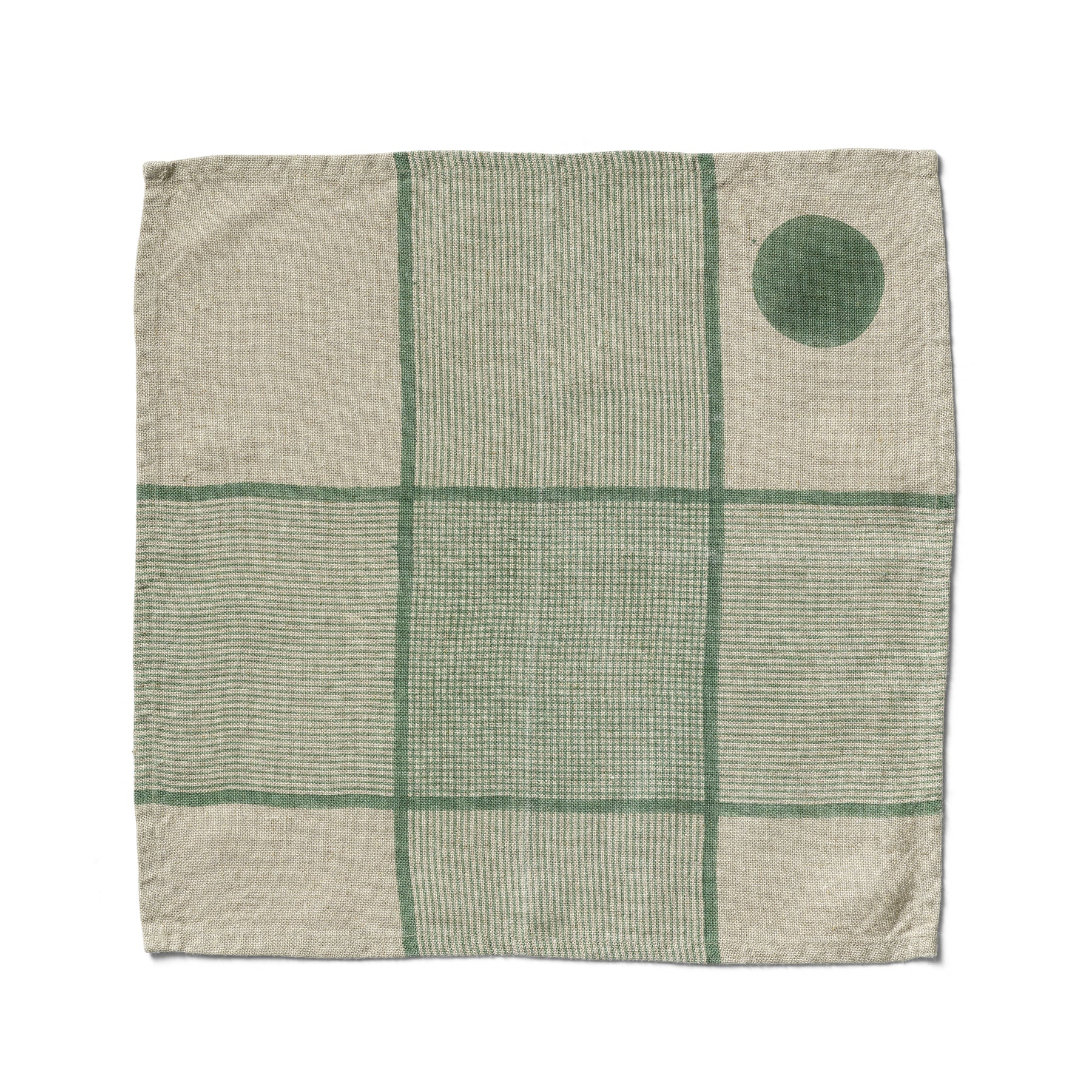 Premium Green Cloth Napkins Set of 19 - Eco-Friendly Reusable Dinner Napkins for Formal Dining, Parties & Everyday Use