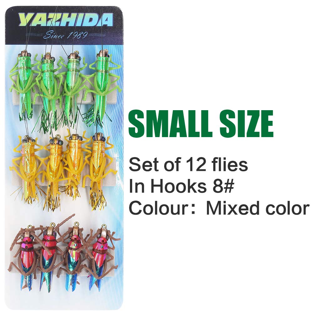 Realistic Hopper Fishing Lure - High-Performance Fly Fishing Bait for Trout & Bass - Perfect for Freshwater & Saltwater Fishing Adventures