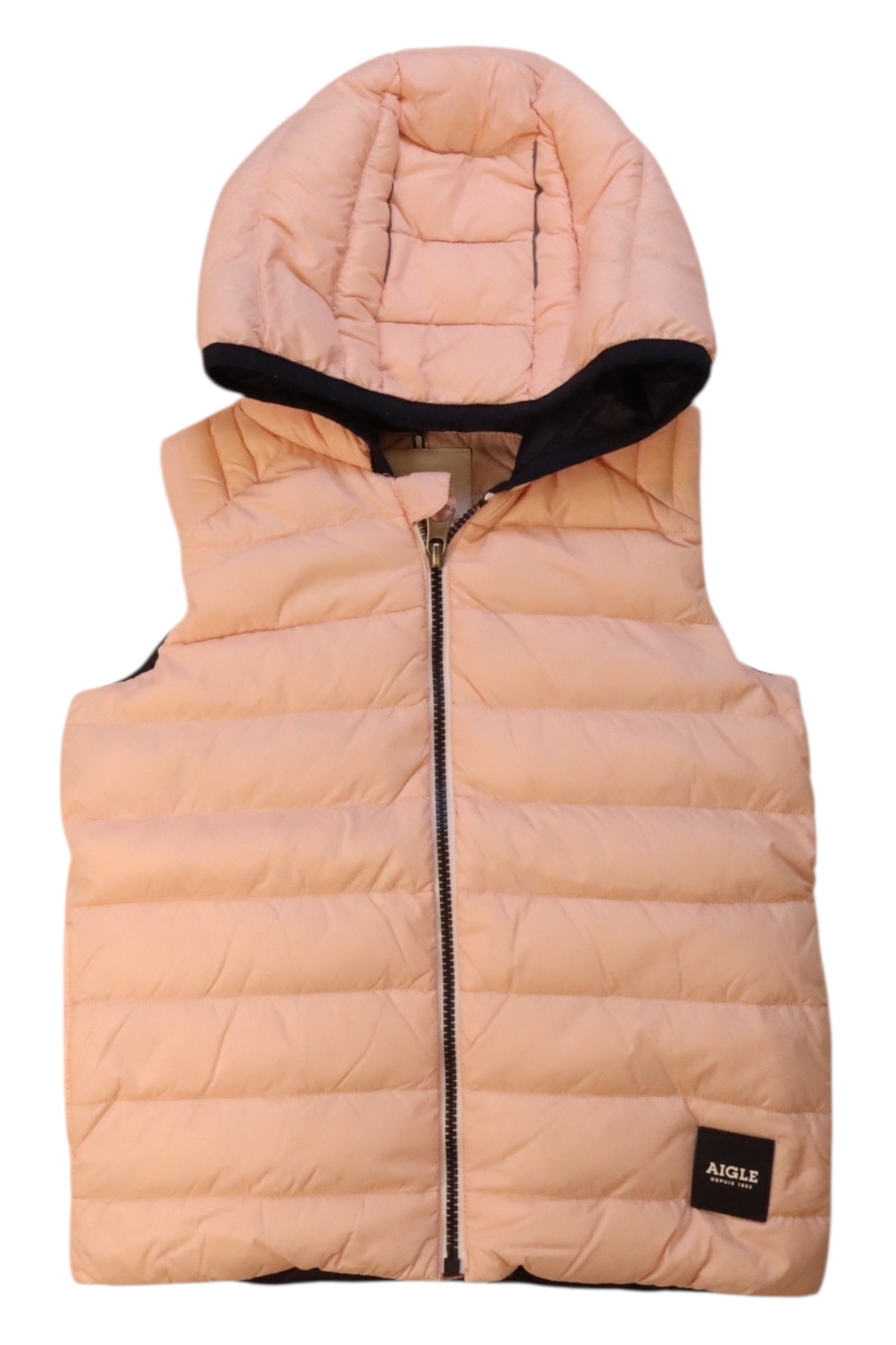 Aigle Kids' Hooded Puffer Vest - Warm Winter Jacket for Boys & Girls Age 6 | Outdoor Play, School & Cold Weather Activities