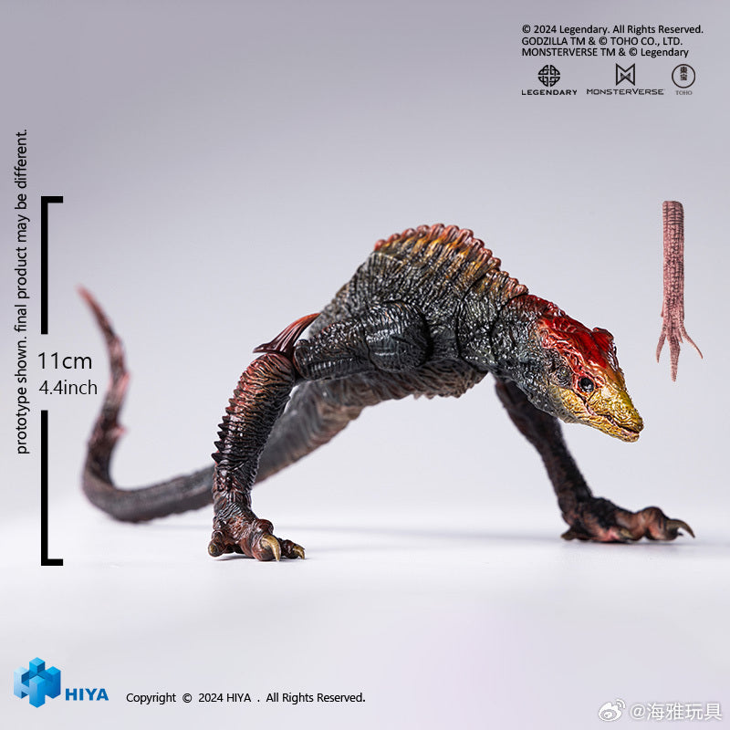 HIYA Toys 4.4 Inch 11cm Godzilla vs Kong Skull Crawler Action Figure - Exquisite Collectible for Movie Fans, Display & Play Battle Scenes