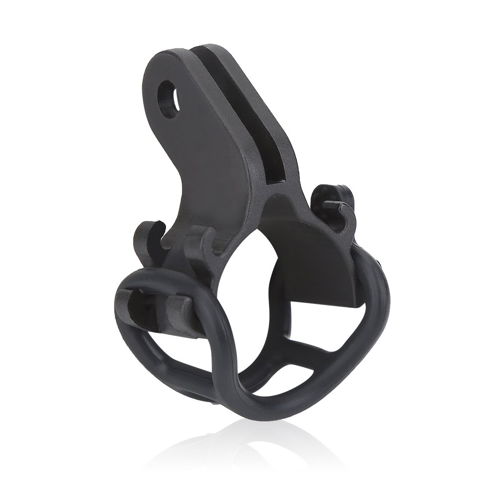 Universal Bike Flashlight Holder - Adjustable Light Clamp Stand with Adapter Bracket for Cycling, Hiking & Outdoor Adventures