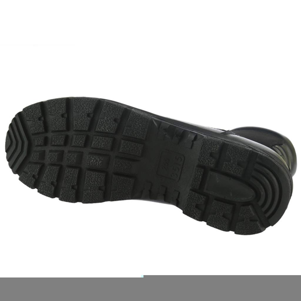 Men's Military Tactical Boots - Black Desert Combat Boots for Outdoor Hiking, Security & Cadet Duty | Durable Lace-Up Army Shoes for Adventure & Work