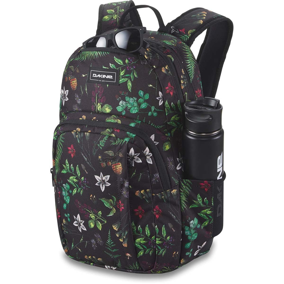 Dakine Campus Backpack 25L - Lightweight Durable School Backpack with Laptop Compartment - Perfect for College, Hiking & Travel - Whimsical Forest Print Design