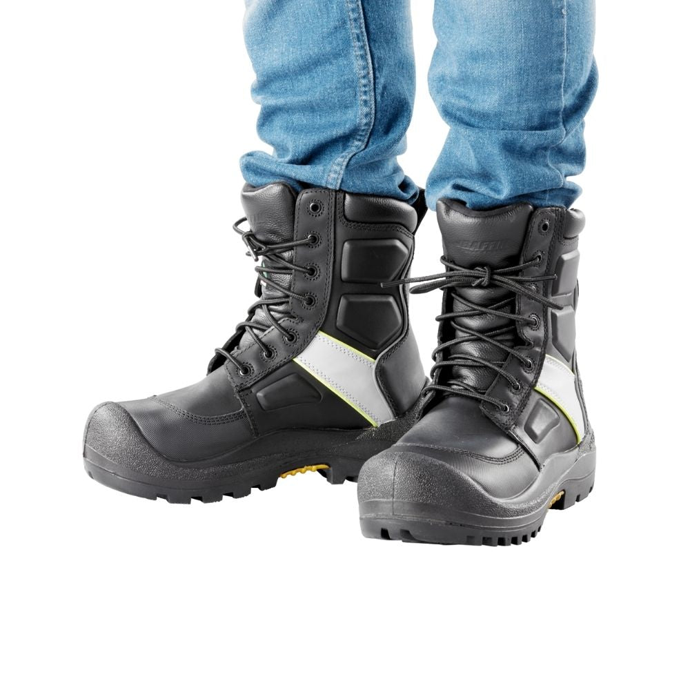 Baffin Premium Worker Hi Vis Men's Size 10 Winter Work Safety Boots with Composite Toe IREB MP04 - Waterproof Insulated Steel Toe Boots for Construction, Warehouse & Outdoor Jobs in Cold Weather