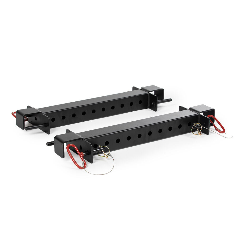 Farmers Walk Handles with Link Connectors - Heavy Duty Upright Training Equipment for Strength & Conditioning - Perfect for CrossFit, Powerlifting & Home Gym Workouts