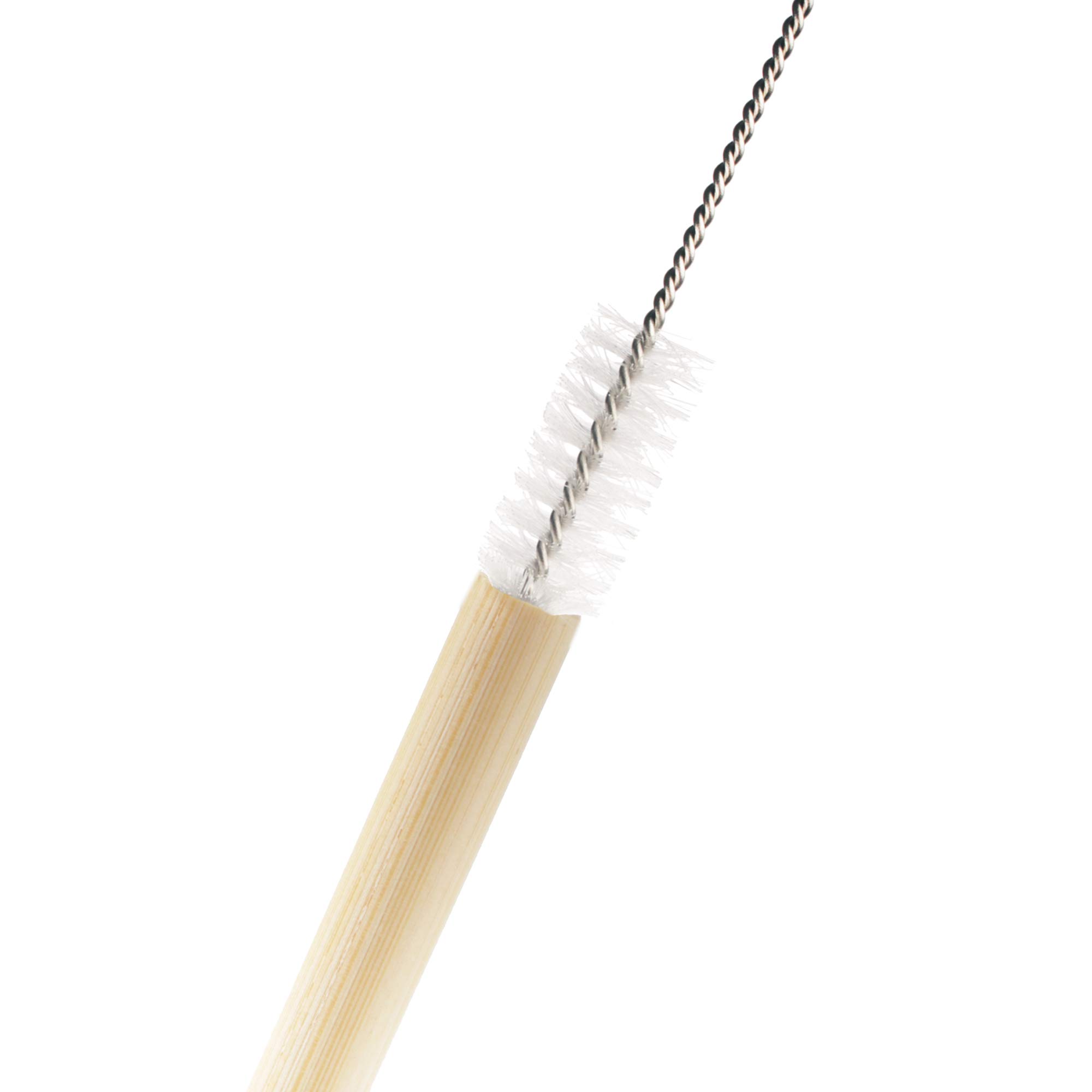 BambooMN Reusable Bamboo Drinking Straws Set of 300 | 7.87