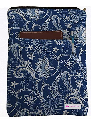 Twirling Blossom Book Sleeve Protector for Hardcover & Paperback Books - Perfect Gift for Book Lovers - Ideal for Reading, Travel & Library Use