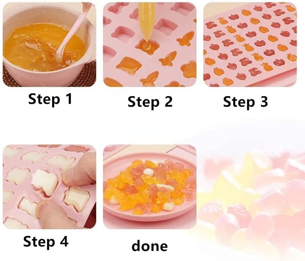 Skytail 32-Cavity Marine Life Silicone Mold Set - Starfish, Dolphin, Octopus & Shark Shapes for Chocolate, Candy, Cake Decor, Jelly, Ice Cubes | Perfect for Aquatic Theme Parties, Baking & DIY Desserts
