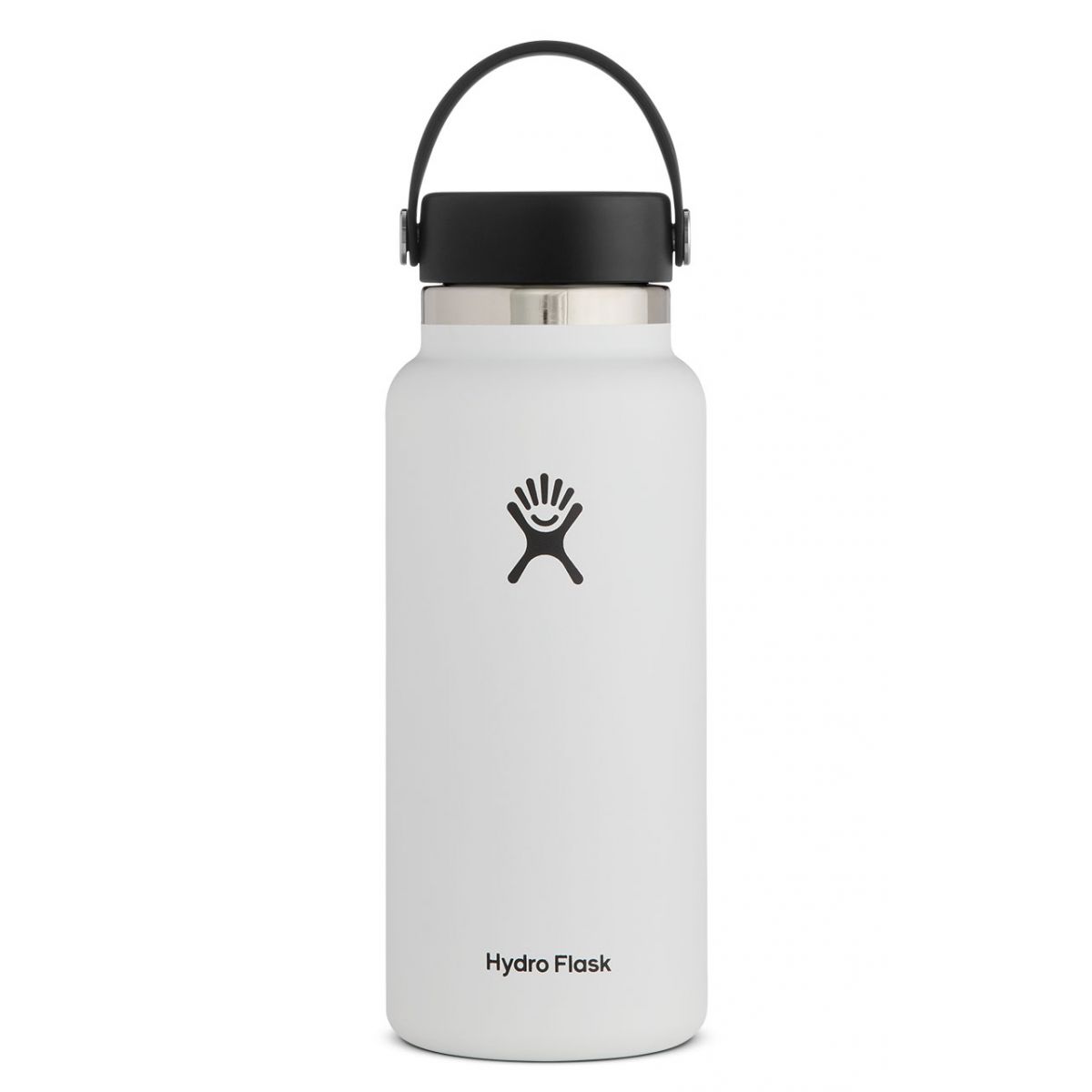 32 oz Wide Mouth Water Bottle - BPA Free Leak Proof Stainless Steel Insulated Thermos for Gym, Hiking & Outdoor Activities