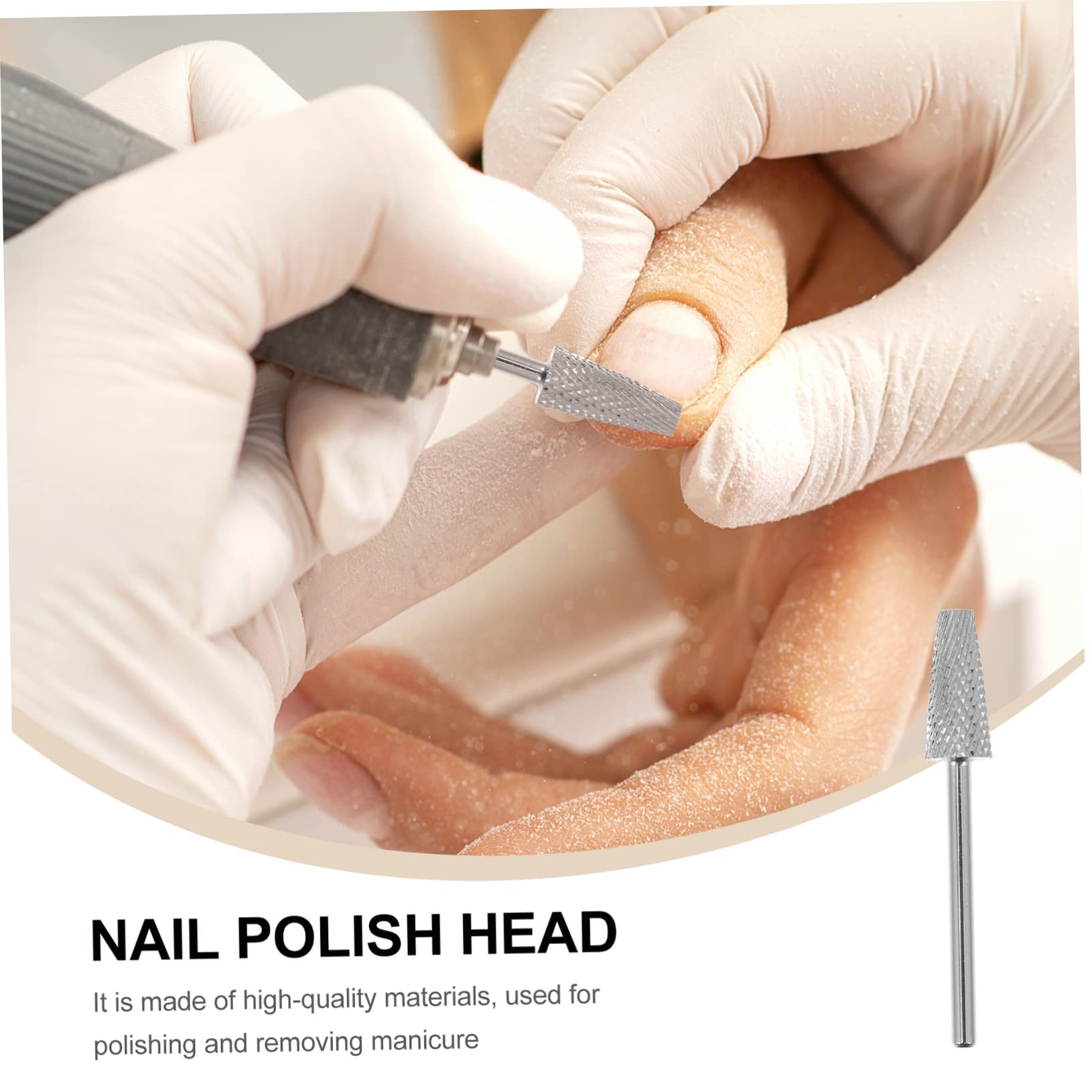 Beaupretty Professional Nail Edge Shaper & Polisher - Lightweight Manicure Tool for Nail Shaping, Buffing & Smoothing - Perfect for Home Nail Care & Salon Professionals