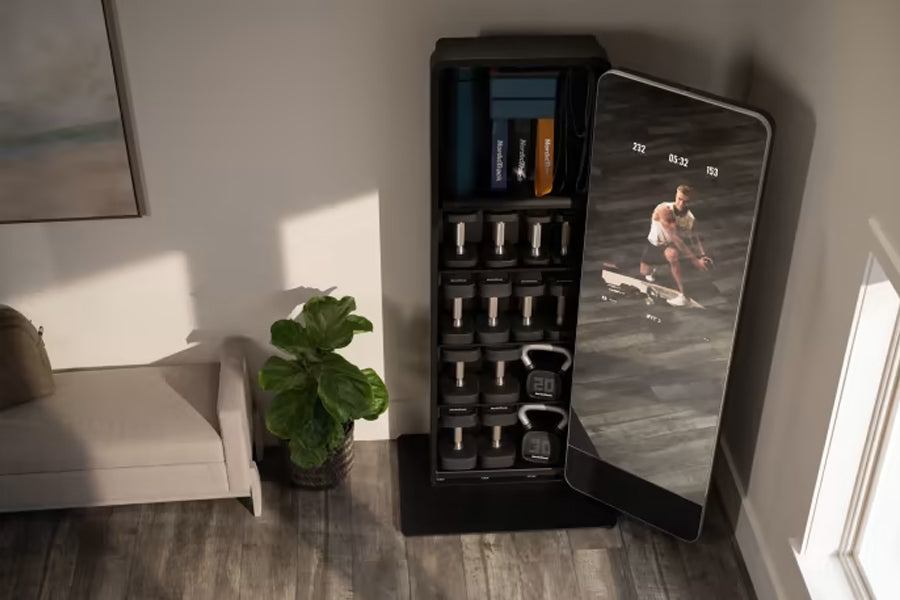 NordicTrack Vault Complete Home Gym Mirror - Interactive Smart Fitness Equipment for Full-Body Workouts | Perfect for Home Exercise, Yoga & Cardio Training