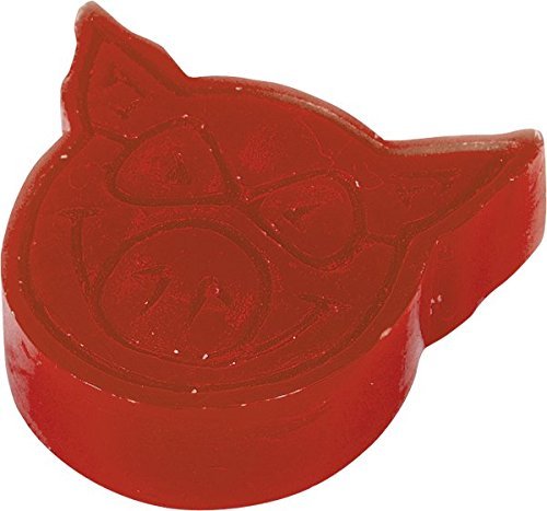 PIG Head Curb Wax [Red] - High-Performance Surfboard Wax for Enhanced Grip in All Conditions | Perfect for Surfing, Skateboarding & Water Sports