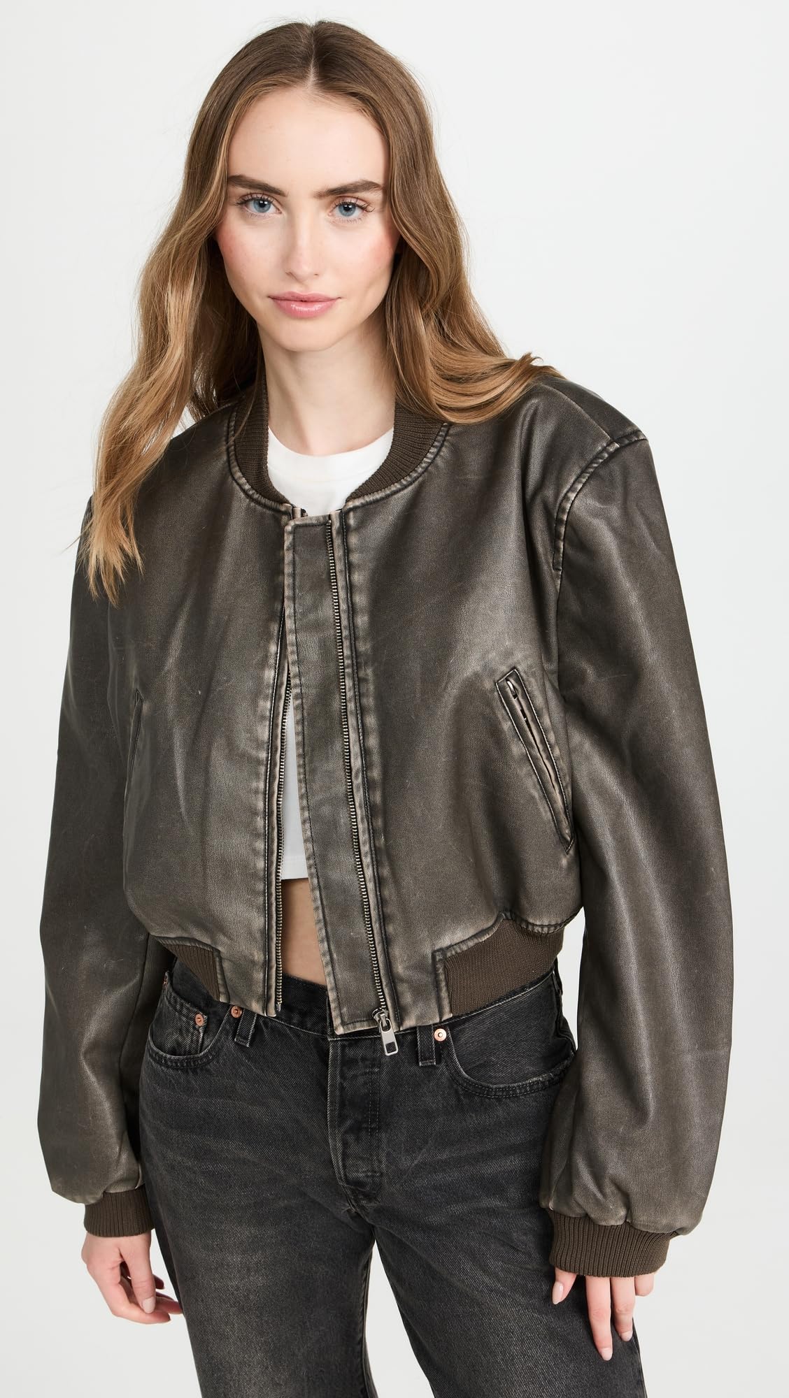 Stylish Women's Allure Bomber Jacket - Lightweight Fashion Outerwear for Casual Wear, Travel & Night Out