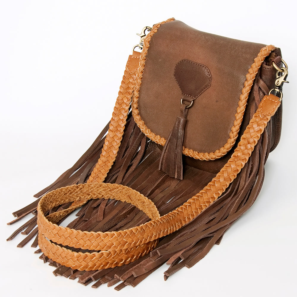 American Darling ADBGD134 Genuine Leather Crossbody Bag for Women - Western Style Handbag Purse for Everyday Use, Travel & Casual Outings