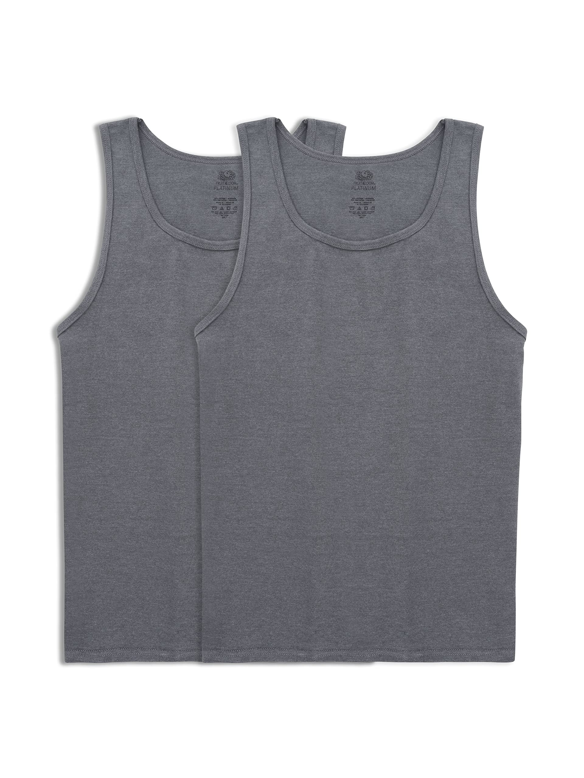 Fruit of the Loom Men's Comfort Stretch Short Sleeve T-Shirt - Soft Cotton Casual Tee for Everyday Wear, Gym & Outdoor Activities