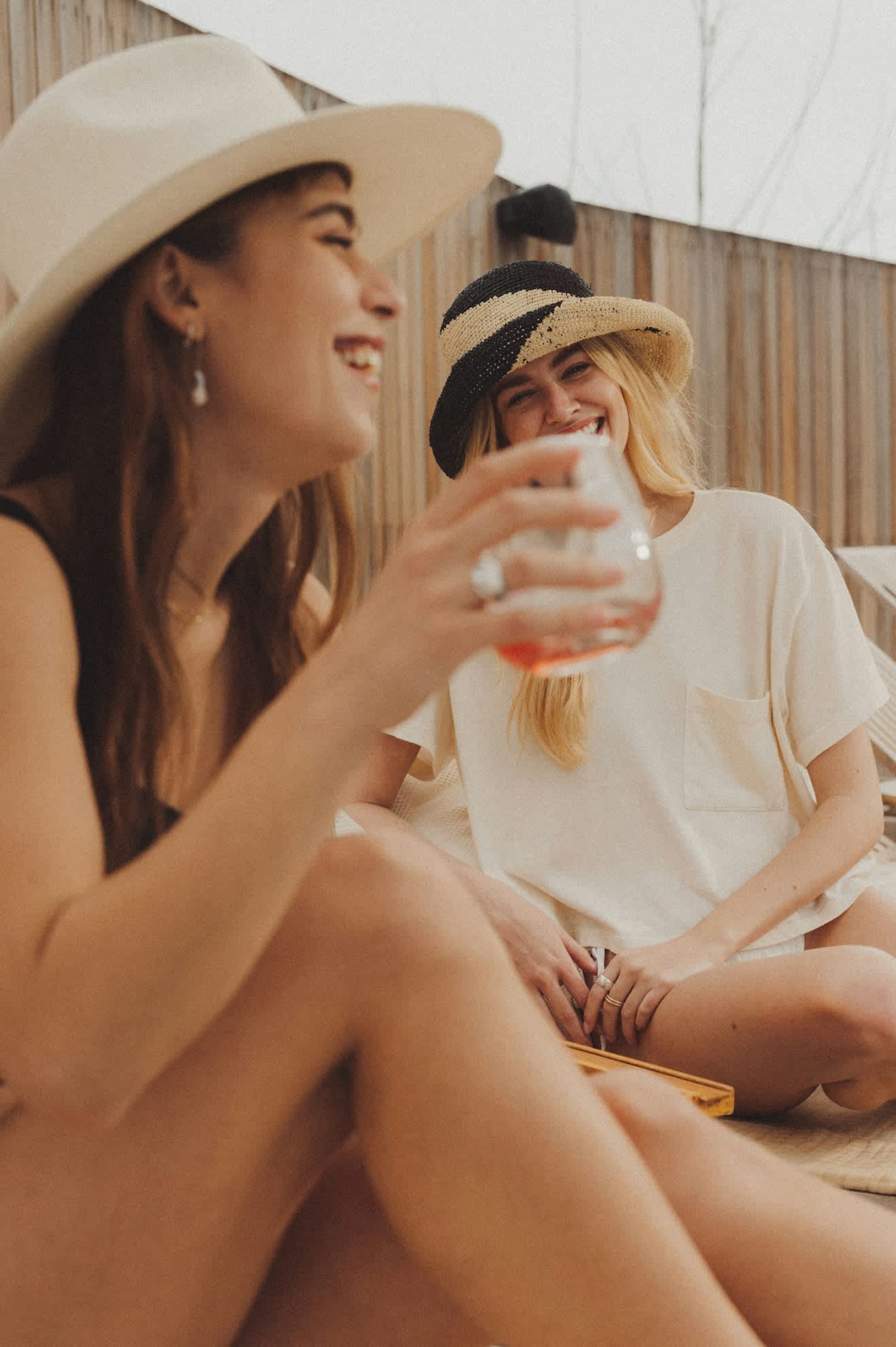 Redding Bucket Hat for Men & Women - Sun Protection Summer Outdoor Hats - Whitecap/Black - Perfect for Beach, Hiking, Fishing and Travel