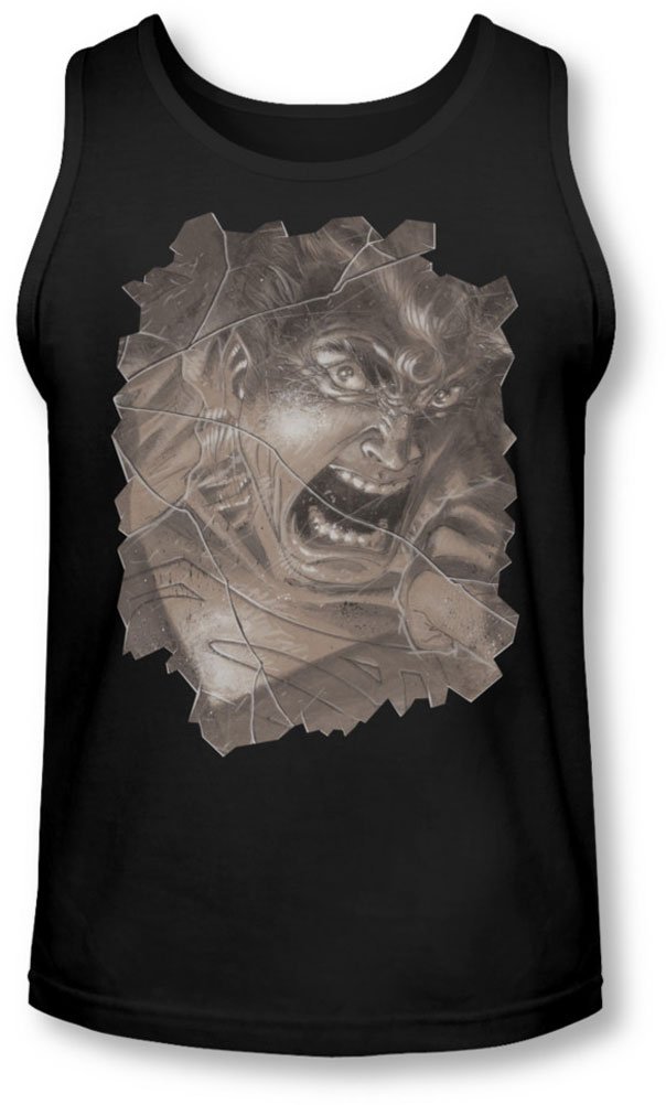 Superman Men's Graphic Tank Top - Official DC Comics Action #840 Cover Design - Perfect for Cosplay, Comic Con & Superhero Fans