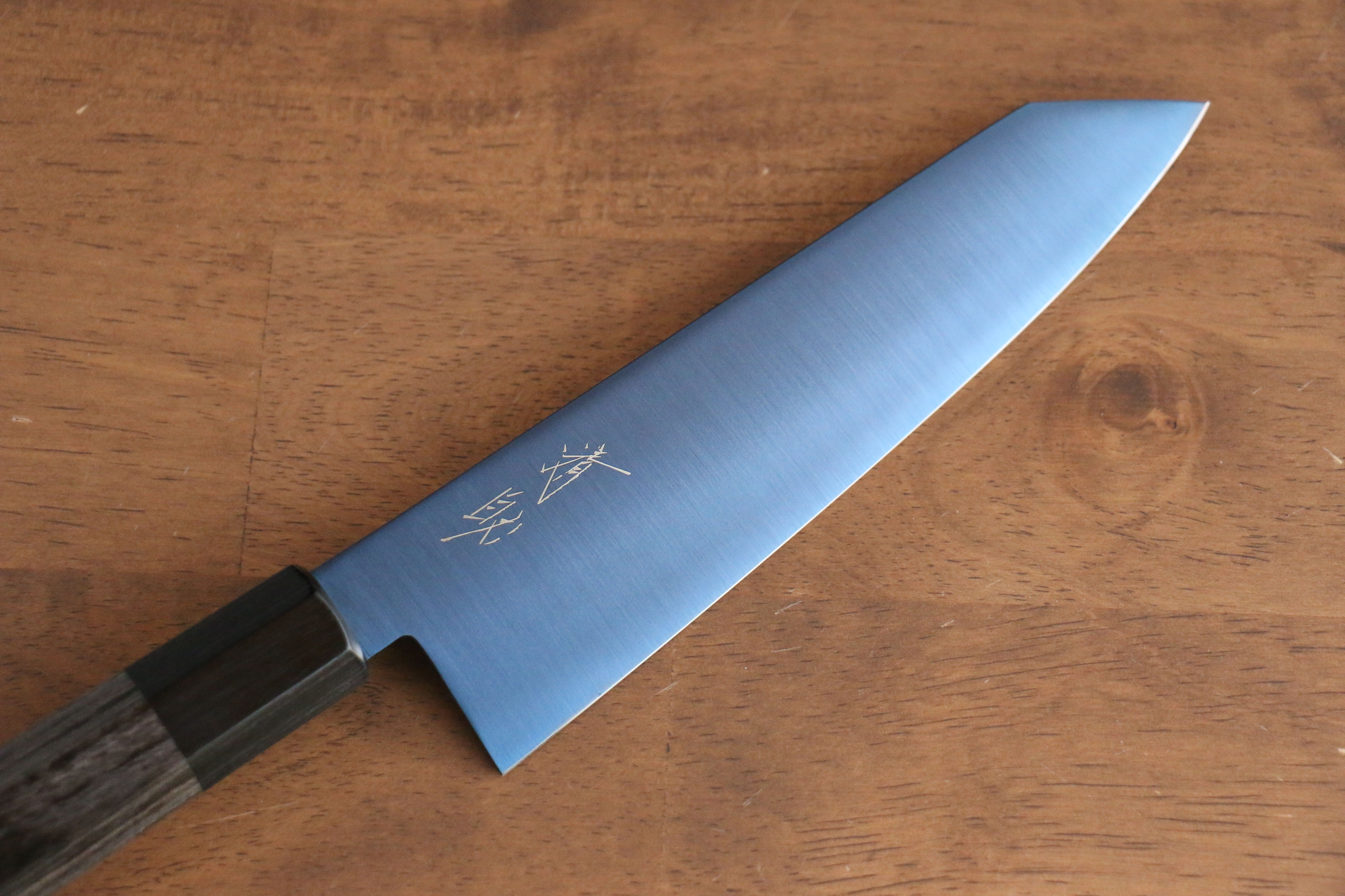 Premium Seisuke SK 85 Kiritsuke Santoku Knife 180mm - Ion Plated Blade with Gray Pakka Wood Handle - Japanese Kitchen Knife for Slicing, Dicing & Precision Cutting - Ideal for Home Chefs & Professional Kitchens