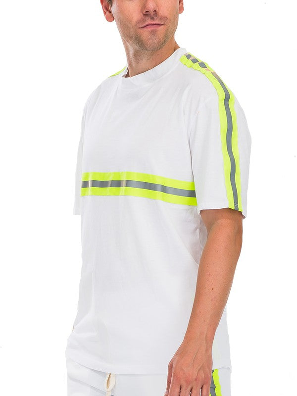 High-Visibility Reflective T-Shirt for Running, Cycling & Safety - Breathable & Comfortable Workout Tee for Men & Women