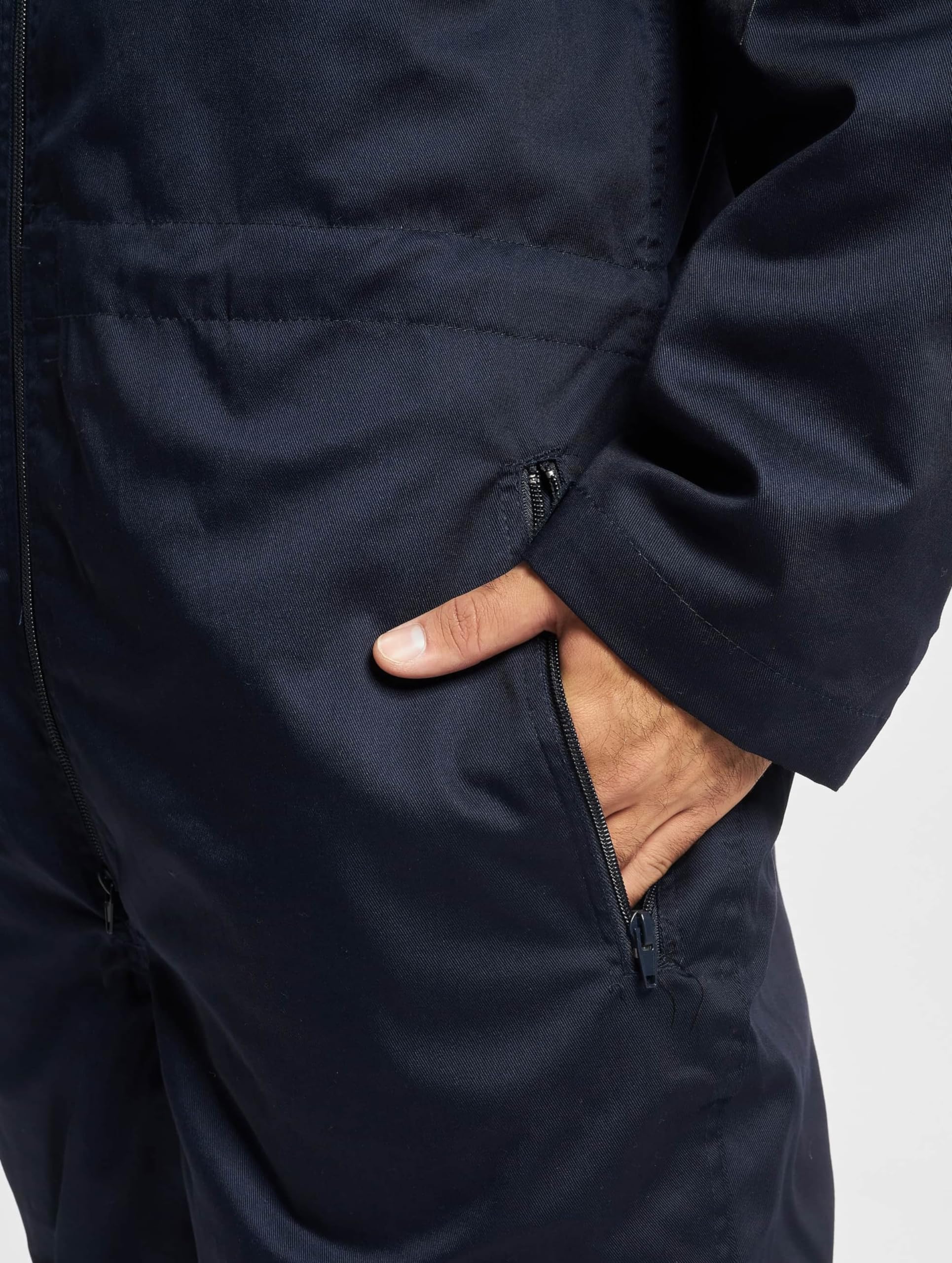 Brandit Panzerkombi Men's Work Overalls - Durable Navy Blue Coveralls for Construction, Mechanics & DIY Projects