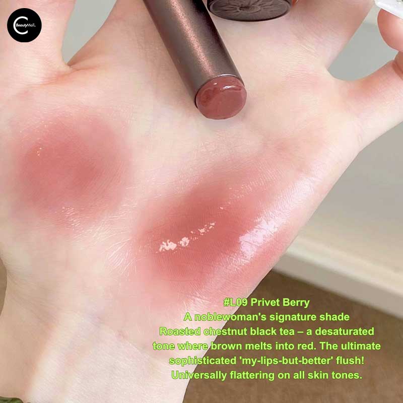 GIRLCULT Herbal Compendium Series Mirror Lipstick - Vegan & Cruelty-Free Matte Lipstick for Women, Long-Lasting Moisturizing Lip Color - Perfect for Everyday Wear, Date Night & Special Occasions
