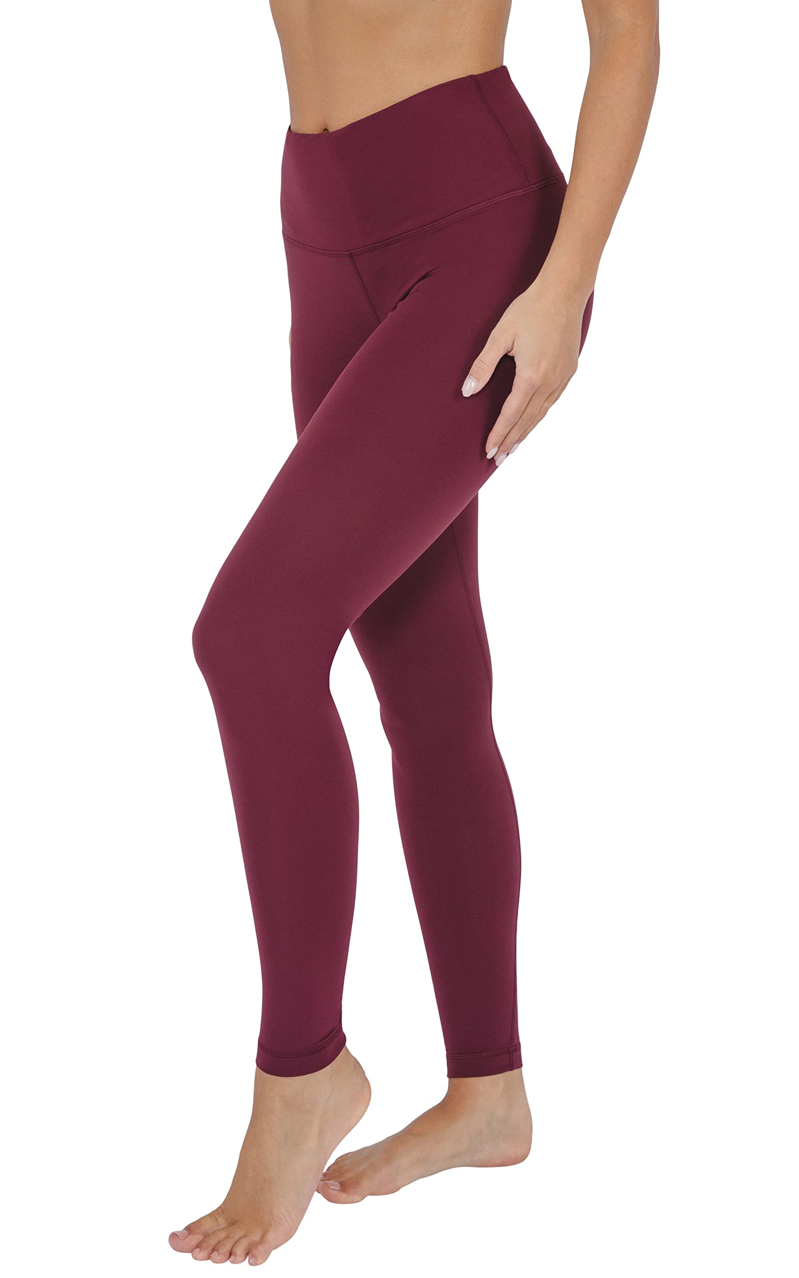 Yogalicious High Waist Ultra Soft Nude Tech Leggings for Women - Comfortable Yoga Pants for Workout, Running & Lounge Wear