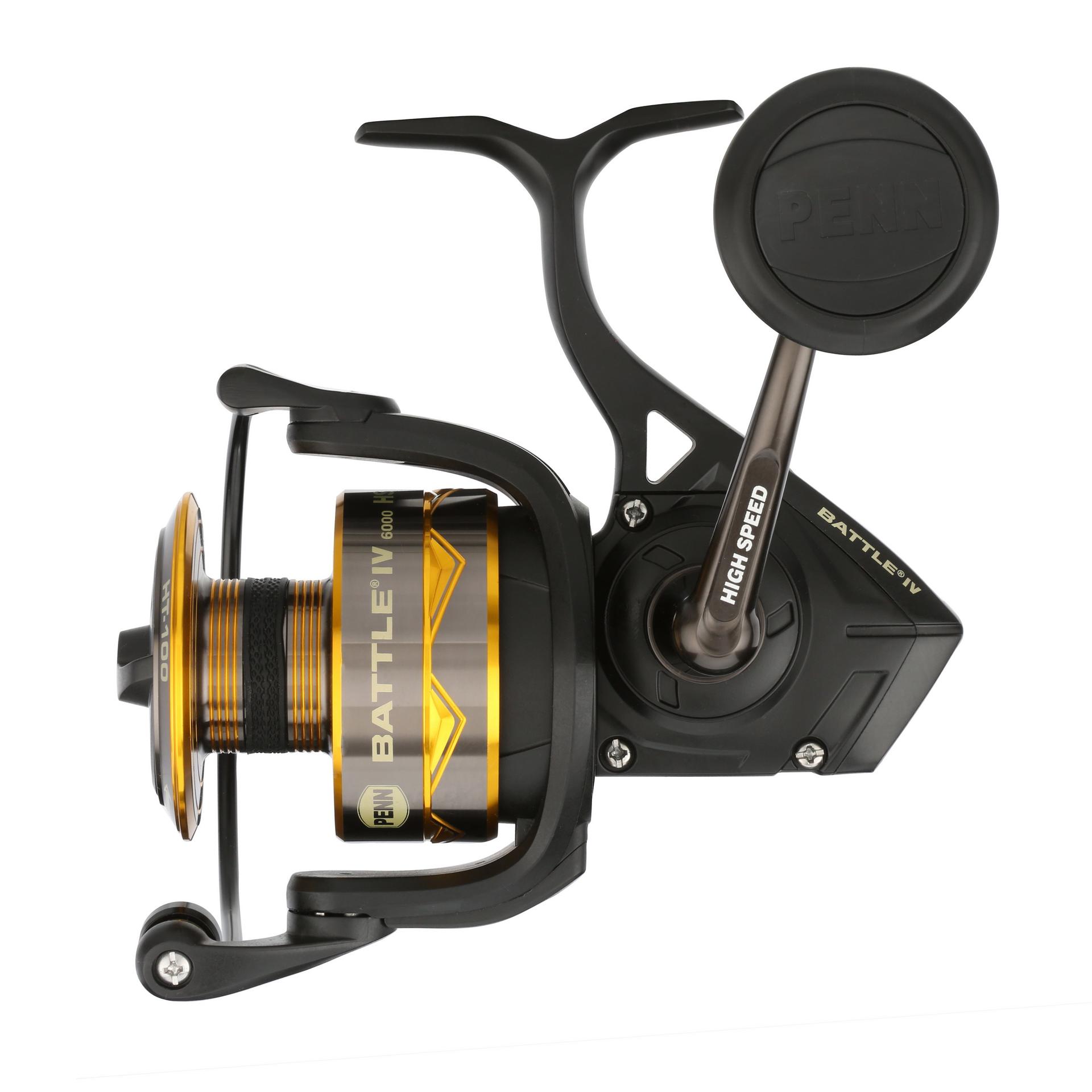 Battle IV Spinning Reel - High Performance Fishing Reel for Saltwater & Freshwater | Perfect for Bass, Trout & Offshore Fishing