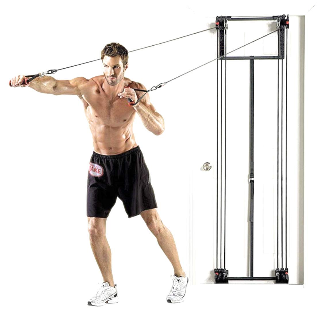 Body by Jake Tower 200 Complete Door Gym - Full Body Workout Equipment for Home Fitness Training | Perfect for Strength Training, Pull-Ups & Resistance Exercises in Small Spaces