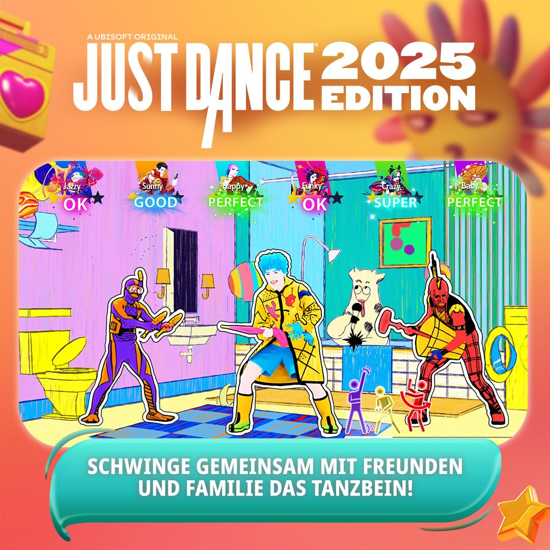 Just Dance 2025 Edition - Digital Code for Nintendo Switch | Fun Dance Party Game for Family & Friends | Perfect for Game Nights, Workouts & Social Gatherings