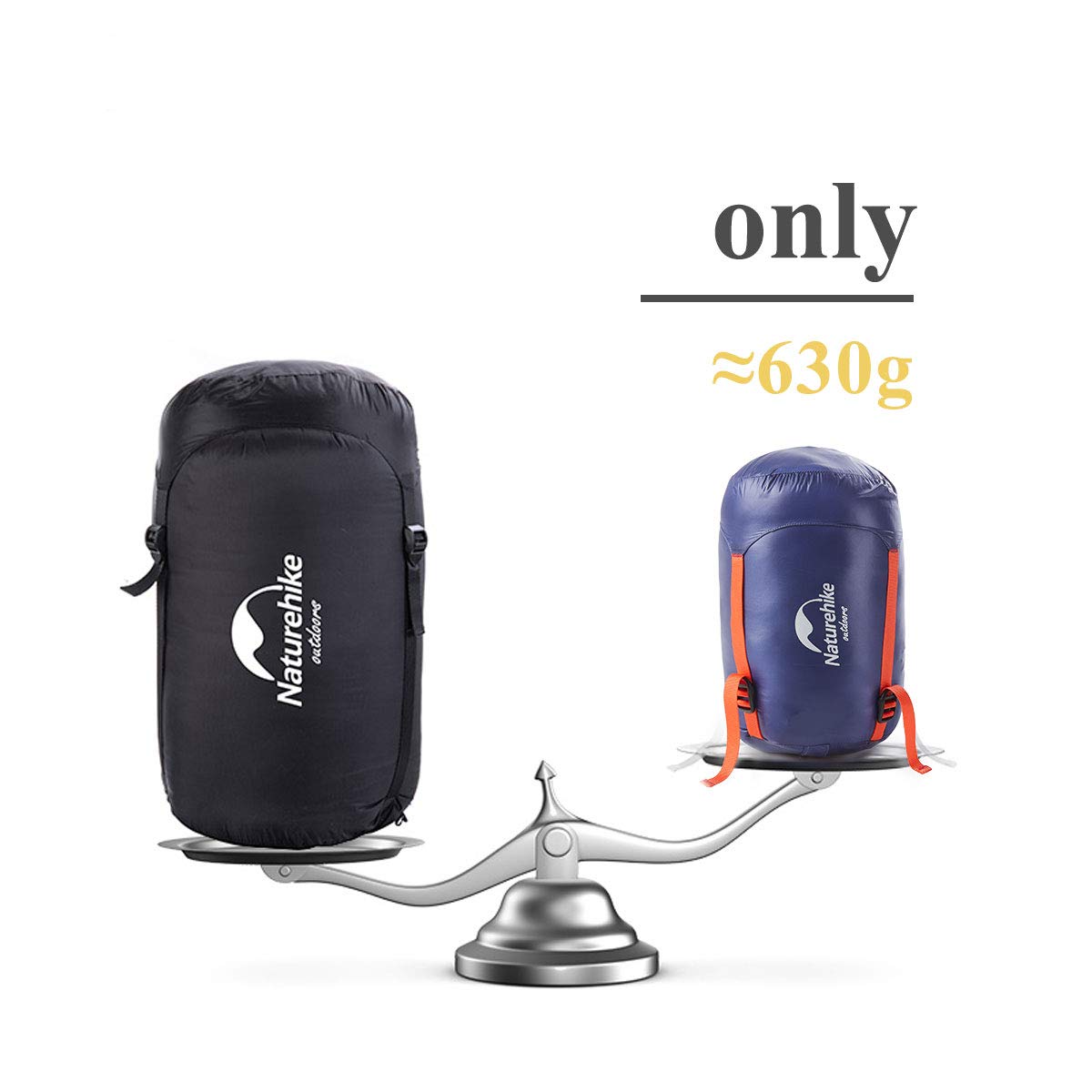Naturehike 0 Degree Mummy Goose Down Sleeping Bag - Ultra Lightweight & Compact for Adults - Perfect for Winter Camping, Hiking, Backpacking & Extreme Cold Weather Adventures