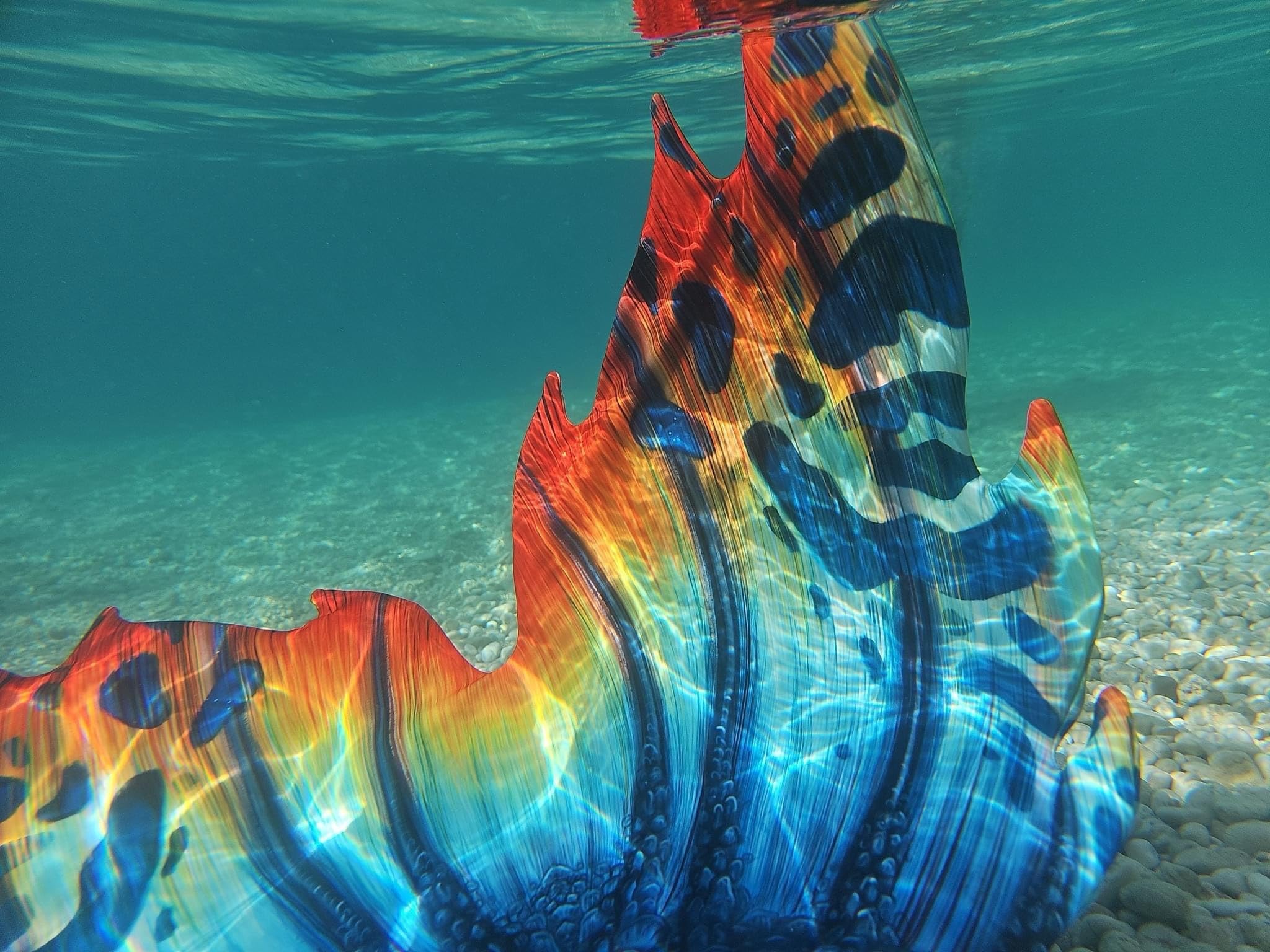 Mermaid Tail for Adults - No Monofin, Sublimation Printed Swim Tail for Women & Teens | Perfect for Pool Parties, Beach Vacations & Mermaid-Themed Events