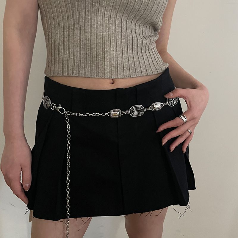 Vintage Waist Chain for Women - Elegant Metal Body Jewelry Accessory for Parties, Festivals, and Fashion Outfits