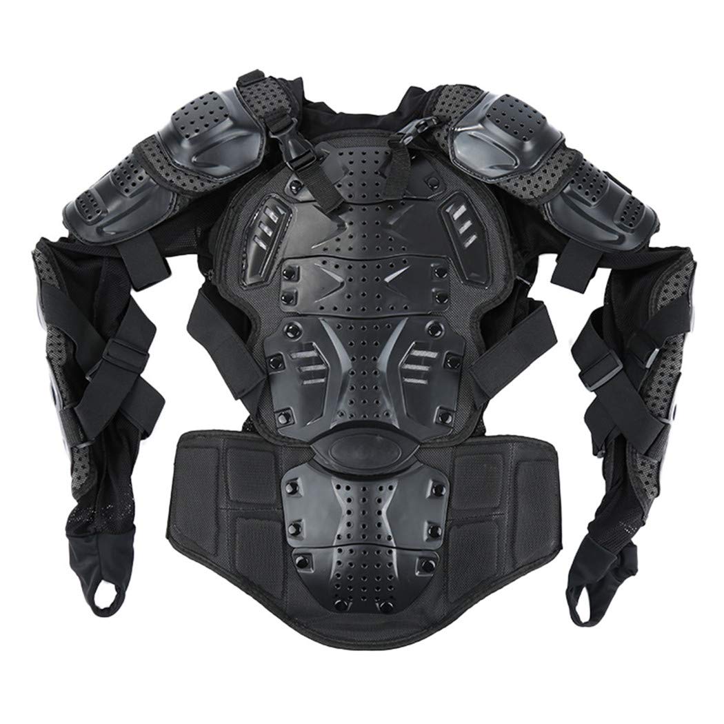 Motorcycle Jacket with Full Body Armor - CE Certified Motocross Racing Gear with Chest & Shoulder Protection | Dirt Bike Riding Safety Equipment for Off-Road Adventures & Track Racing