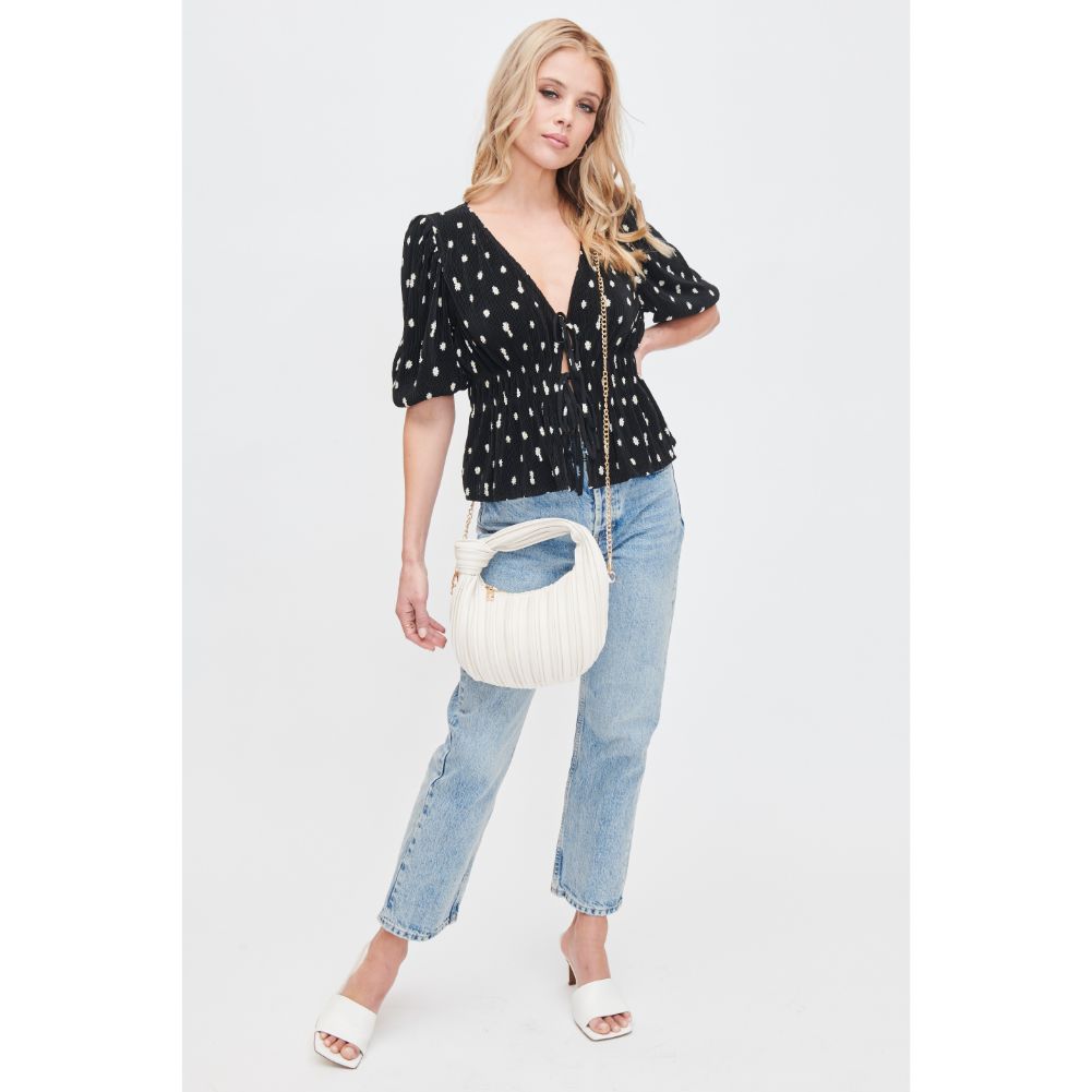 Fawna Pleated Crossbody Bag for Women - Stylish & Lightweight Shoulder Purse - Perfect for Work, Travel & Everyday Use