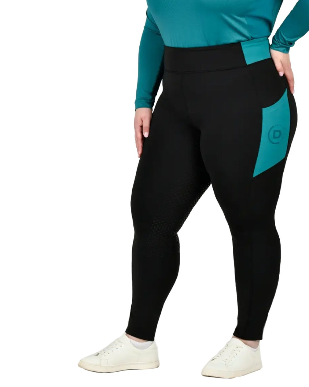 Dublin Curve Everyday Riding Tights - Comfortable Equestrian Leggings for Women | Perfect for Horseback Riding, Training & Stable Work